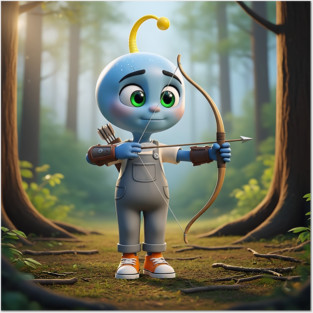 Tiko Blue - Precision Guide Posters and Art