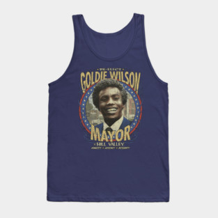 Re-Elect Mayor Goldie Wilson 1985 Tank Top