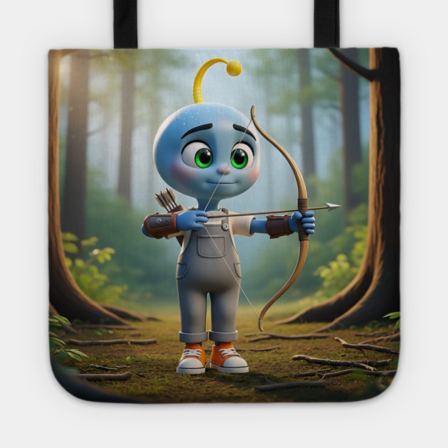 Tiko Blue - Precision Guide Tote by Marco Pinhal