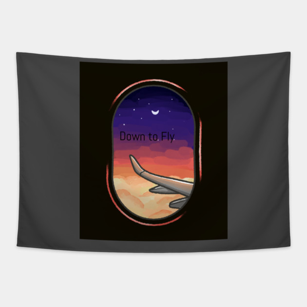 Down to fly Tapestry by FirstClassQueen