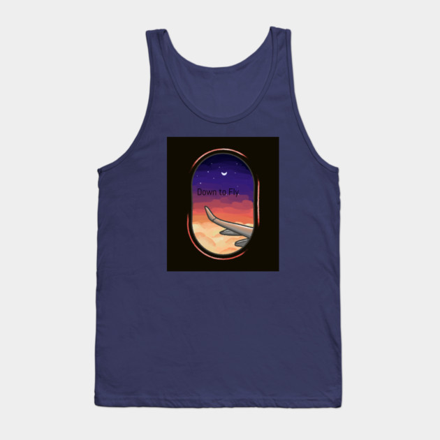 Down to fly Tank Top by FirstClassQueen