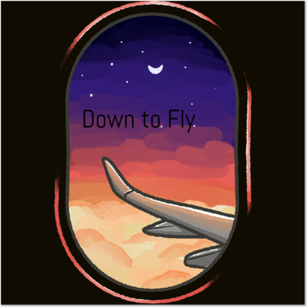 Down to fly Wall Art by FirstClassQueen