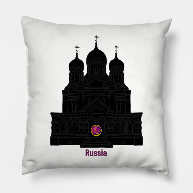 Russia Pillow by FirstClassQueen