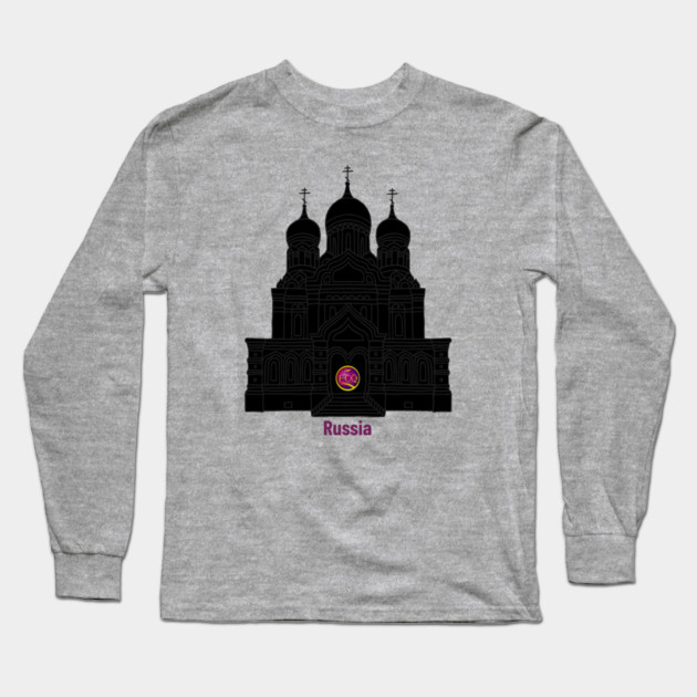 Russia Long Sleeve T-Shirt by FirstClassQueen