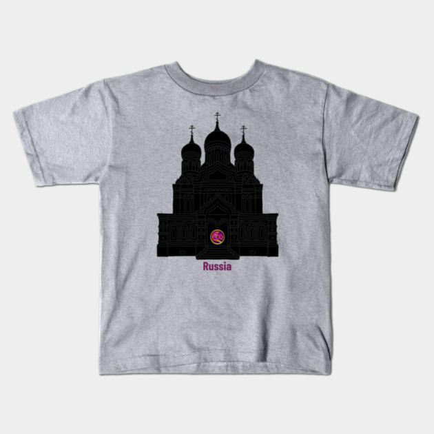 Russia Kids T-Shirt by FirstClassQueen