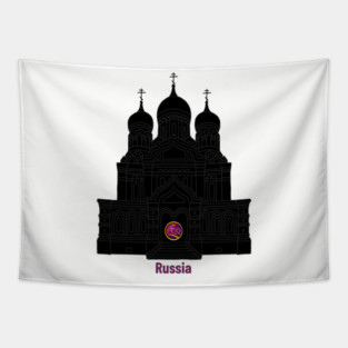 Russia Tapestry
