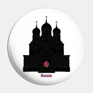 Russia Pin