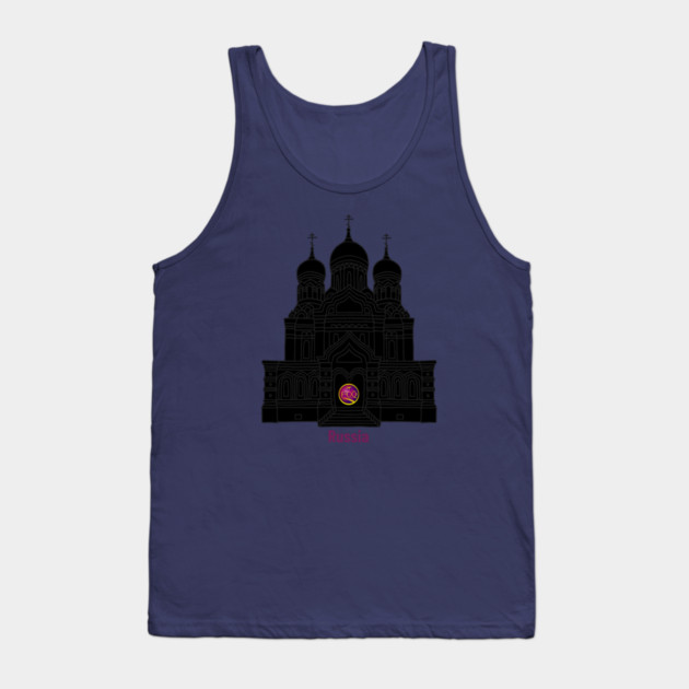 Russia Tank Top by FirstClassQueen