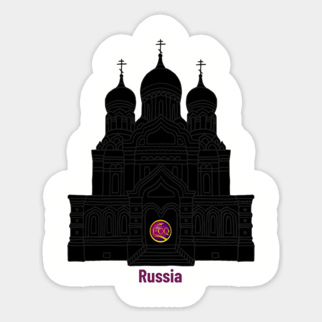 Russia Sticker by FirstClassQueen