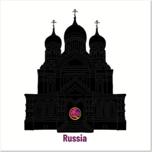 Russia Posters and Art