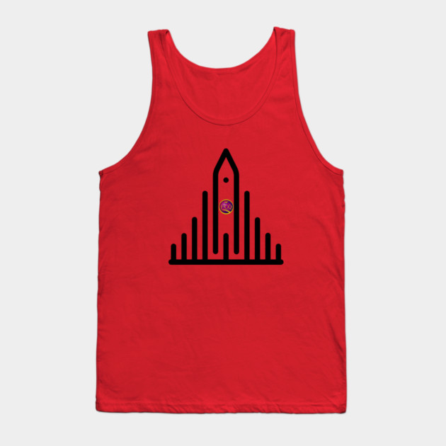 Hallgrimskirkja in Iceland Tank Top by FirstClassQueen