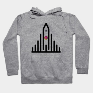 Hallgrimskirkja in Iceland Hoodie