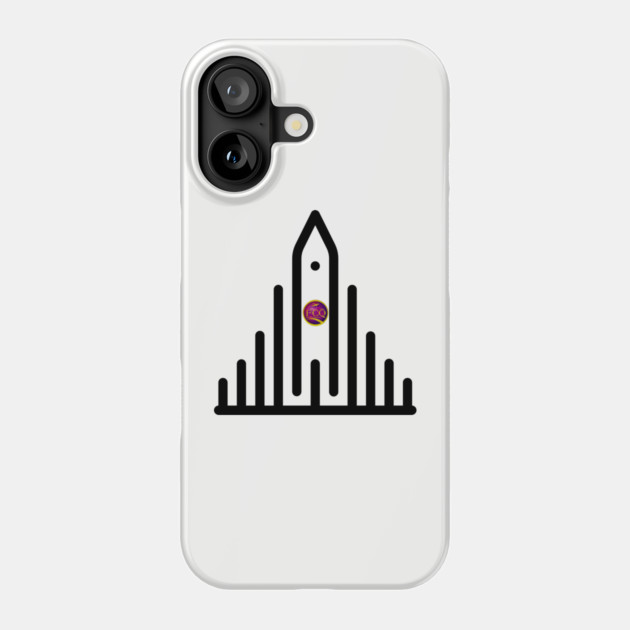 Hallgrimskirkja in Iceland Phone Case by FirstClassQueen