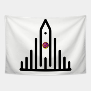 Hallgrimskirkja in Iceland Tapestry