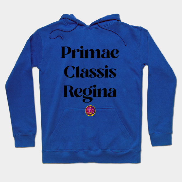 Queen of First Class in Latin Hoodie by FirstClassQueen