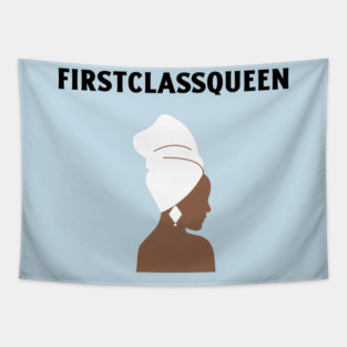 First Class Queen Tapestry