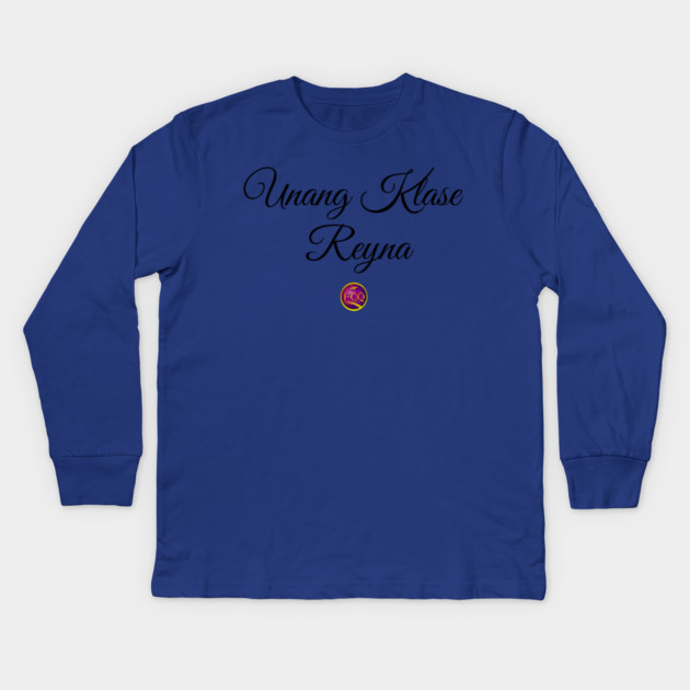 First Class Queen in Filipino Kids Long Sleeve T-Shirt by FirstClassQueen