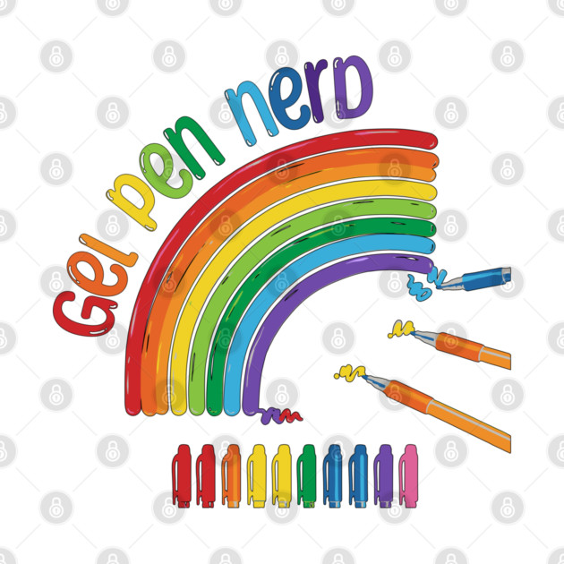 Gel Pen Nerd, for all lovers of gel ink pens by Luxinda