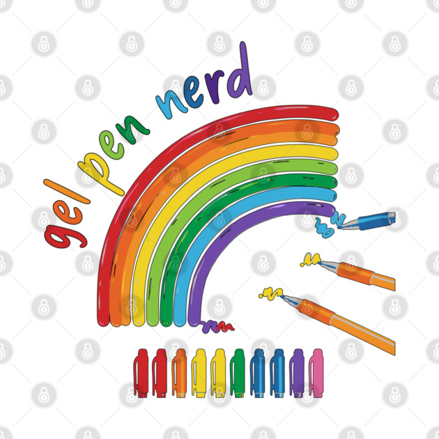 Gel Pen Nerd, for all lovers of gel ink pens by Luxinda