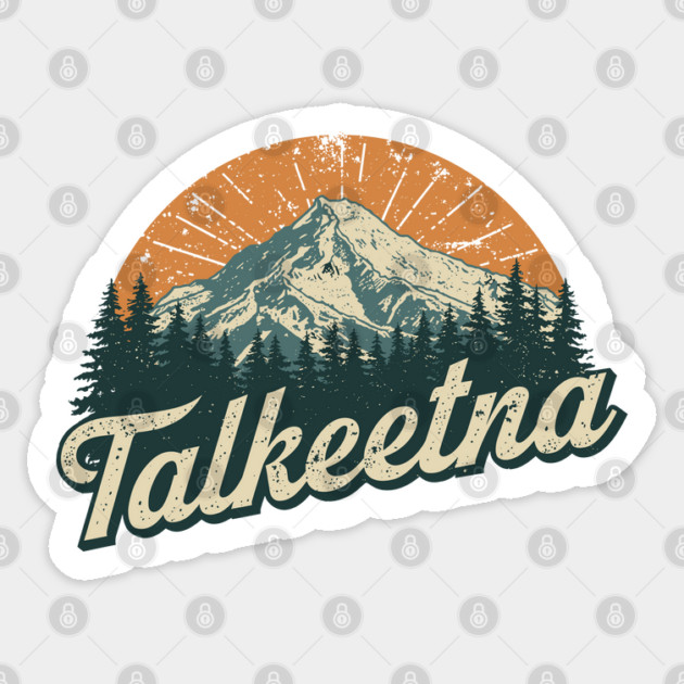 Talkeetna Sticker by JessArty