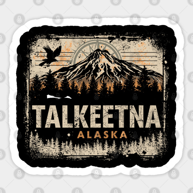 Talkeetna Sticker by JessArty