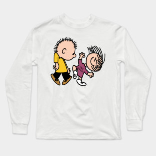 Peanuts Greatest Hits - Rockin out to 'Linus and 'lucy Long Sleeve T-Shirt