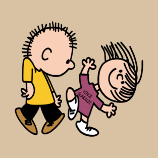 Peanuts Greatest Hits - Rockin out to 'Linus and 'lucy T-Shirt