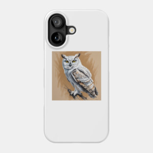 SNOWY OWL Phone Case