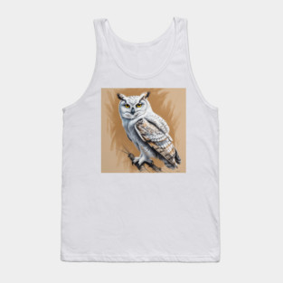 SNOWY OWL Tank Top