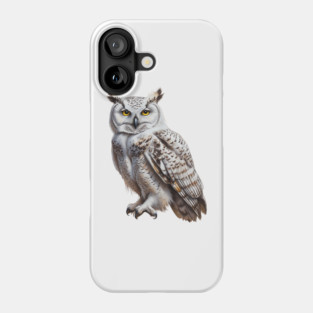 SNOWY OWL Phone Case