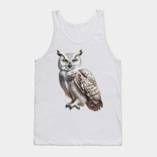 SNOWY OWL Tank Top
