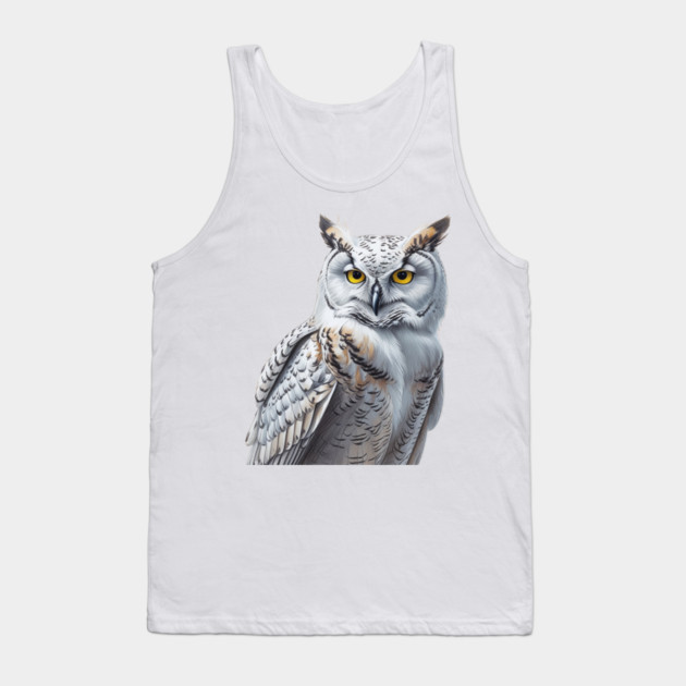 SNOWY OWL Tank Top by nextpensive
