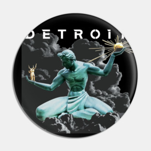 ＳＰＩＲＩＴ ＯＦ ＤＥＴＲＯＩＴArtwear Pin