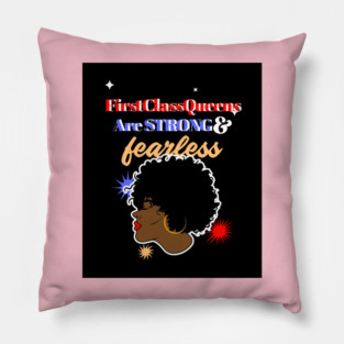 Strong And Fearless Pillow