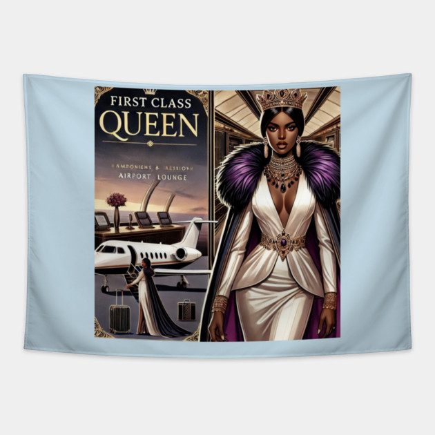 First Class Queen Tapestry by FirstClassQueen