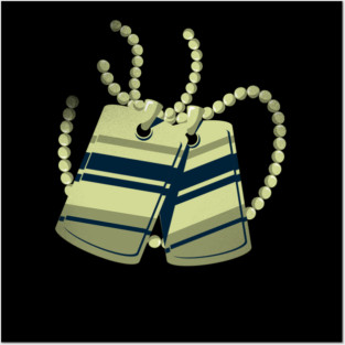 Veteran Dog Tags Posters and Art