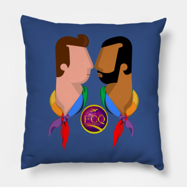Face To Face Love Pillow by FirstClassQueen