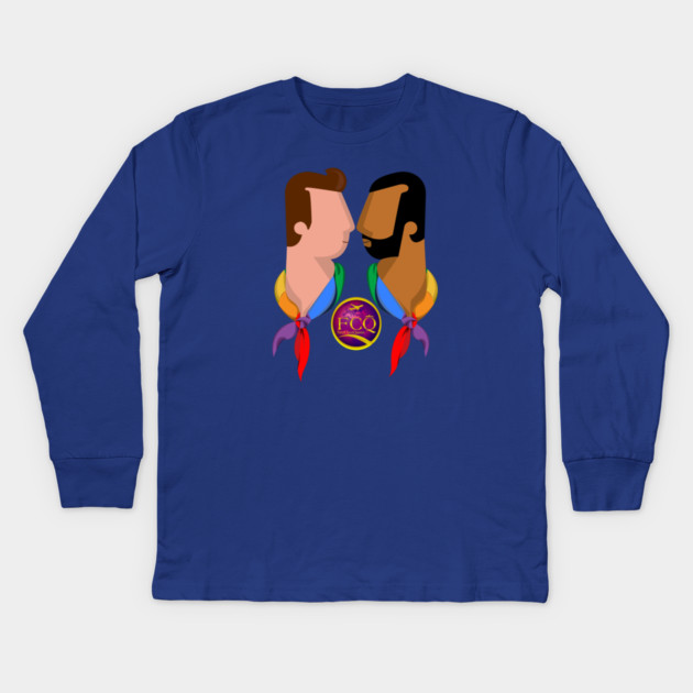 Face To Face Love Kids Long Sleeve T-Shirt by FirstClassQueen