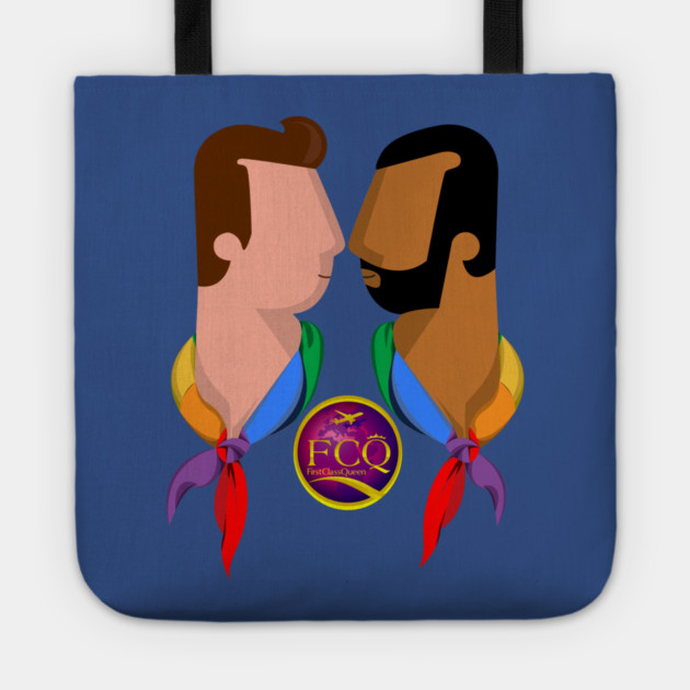 Face To Face Love Tote by FirstClassQueen