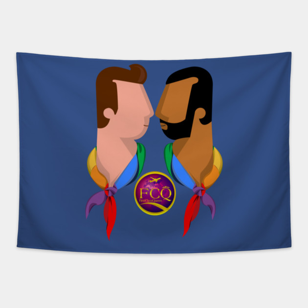 Face To Face Love Tapestry by FirstClassQueen