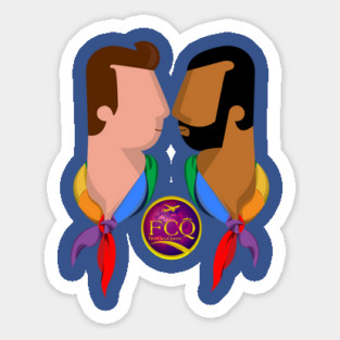 Face To Face Love Sticker