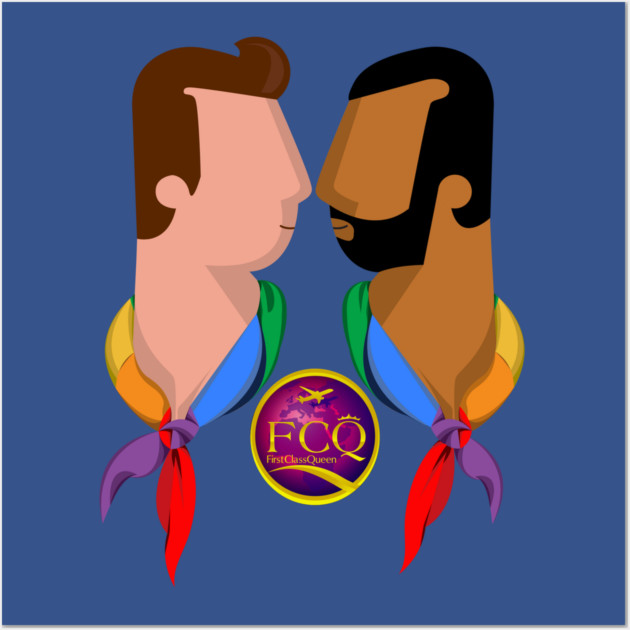 Face To Face Love Wall Art by FirstClassQueen