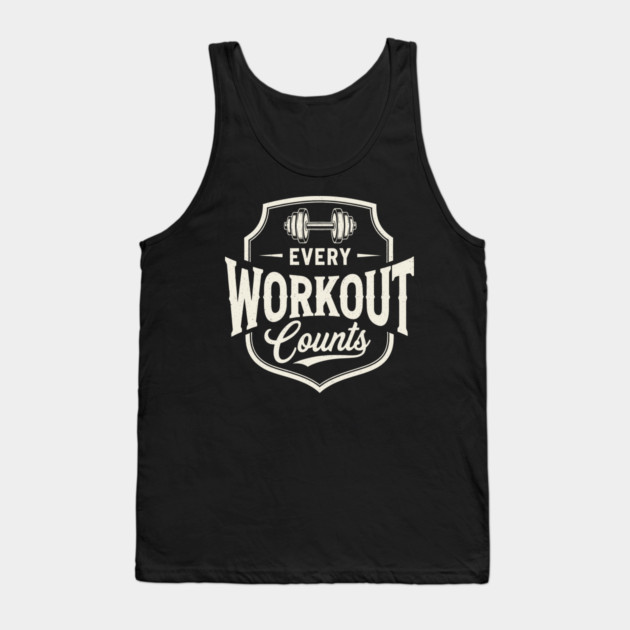 Every Workout Counts Tank Top by enrynz