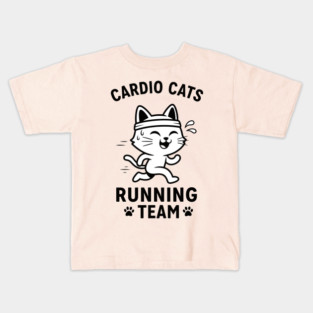 cardio Cats Kids T-Shirt