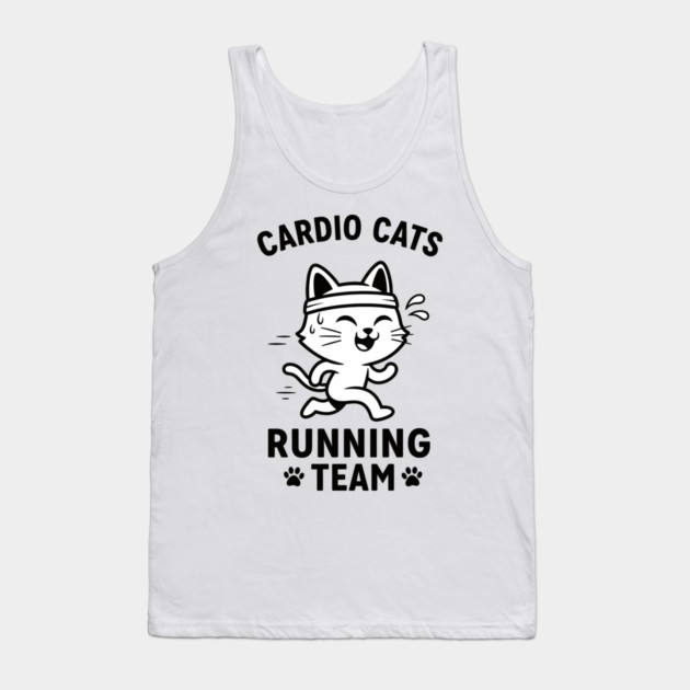 cardio Cats Tank Top by enrynz
