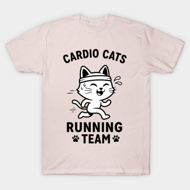 cardio Cats T-Shirt by enrynz
