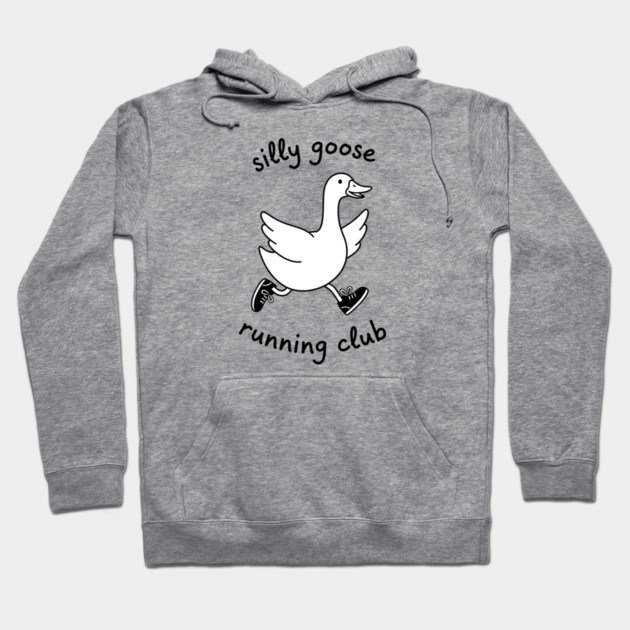 Silly Goose Running Club Hoodie by enrynz