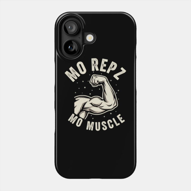 Mo Repz Mo Muscle Phone Case by enrynz