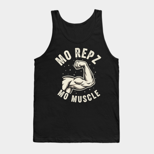 Mo Repz Mo Muscle Tank Top by enrynz