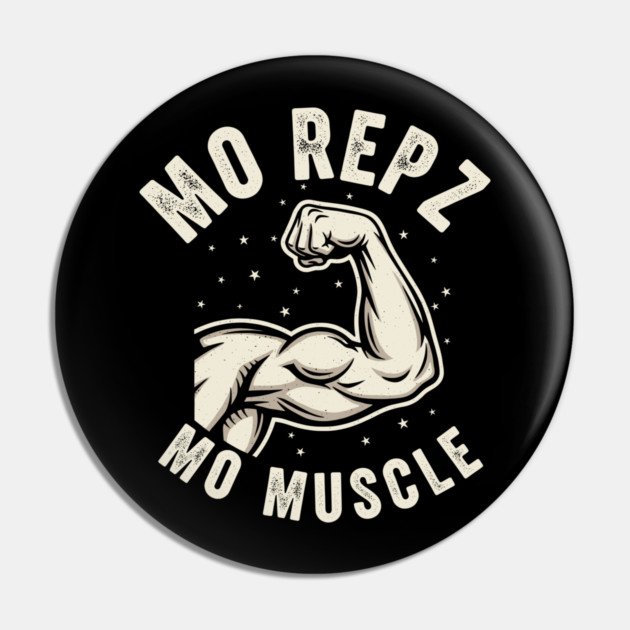 Mo Repz Mo Muscle Pin by enrynz
